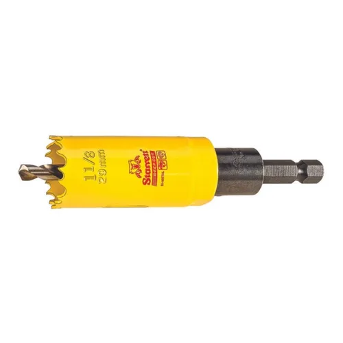 Miniatura 58 de Starrett DCH0136-G - Sierra perforadora bimetálica de corte profundo con dientes HSS resistentes a la abrasión - Ideal para cortar metal, acero