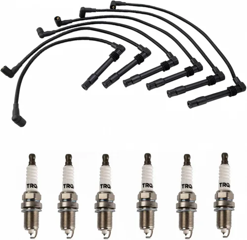 Miniatura 38 de Kit de bujías de chispa TRQ 5 piezas de bujías de iridio Compatible con Acura Integra 1992-2001 1999-2000 Honda Civic 1994-1995 Civic del Sol