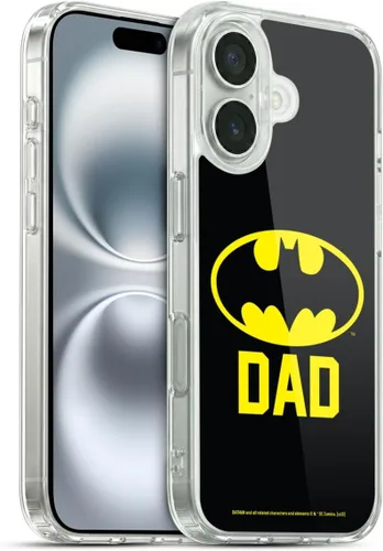 Miniatura 291 de Head Case Designs Funda de gel con licencia oficial de Batman DC Comics Bat Signal Logos [protección de grado militar] compatible con Apple iPhone 7