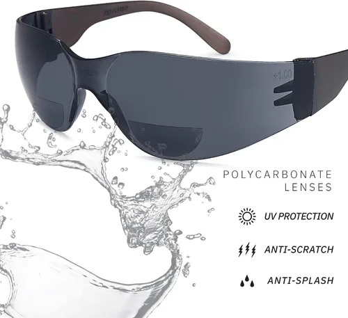 Miniatura 3 de Gafas de Seguridad de Lectura Bifocales Gamma Ray