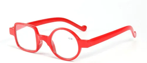 Miniatura 5 de Readers - Paquete de 3 lentes de lectura redondos cuadrados de resina con marco irregular de calidad para hombres y mujeres