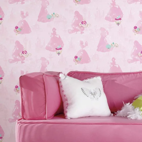 Miniatura 4 de RoomMates, RMK11170RL - Papel tapiz de princesa de Disney para despegar y pegar