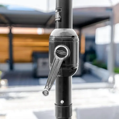 Miniatura 4 de Harrier Parasoles de doble cara de 15 pies – Toldo para patio trasero con cubierta de parasol opcional y pesas base de sombrilla Parasol blanco