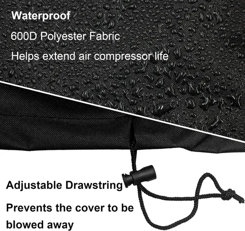 Miniatura 3 de DEWALT - Compresor de aire negro impermeable, duradero 600D resistente compresores de aire con asa, apto para artesanos, Porter-cable, compresor