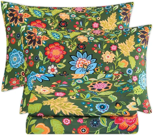 Miniatura 10 de Bedlifes Galaxy Outer Space Juego de Sábanas, con temática de galaxia, 3 piezas, incluye sábana encimera, sábana bajera y 1 funda de almohada