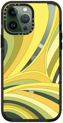 Miniatura 394 de Funda Impact de CASETiFY para iPhone 13 Pro Max con Magsafe - Estuche Claro Cuento de Invierno - Claro Negro Estuche transparente Winter Tale