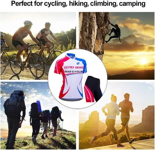 Miniatura 41 de Jersey de ciclismo para mujer, de manga corta, secado rápido, transpirable, para montaña.