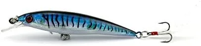 Miniatura 6 de 10pcs Minnow Pesca Señuelos Bass Wobble swimbaits carpa trucha bagre cebos de pesca Pesca Aparejos de pesca 3.5 in 0.28 oz