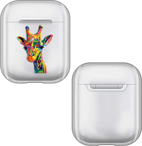 Miniatura 9 de Head Case Designs P.D. Moreno - Funda de carga de cristal duro transparente con licencia oficial de P.D. Moreno, con diseño de animales