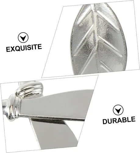 Miniatura 4 de BESTonZON Espátula de metal, 4 piezas, herramienta para el hogar, mantequilla para cuchillo, maní, utensilios prácticos, cuchillos de sándwich