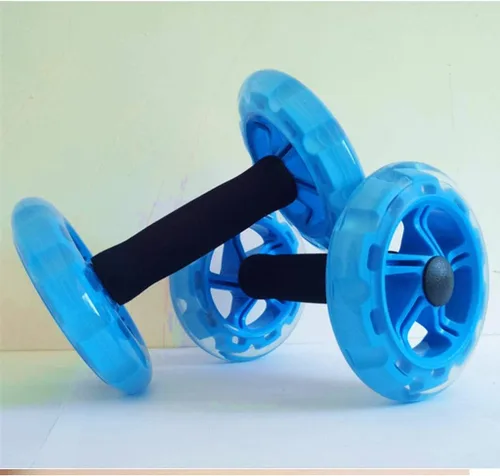 Miniatura 7 de XENITE Core Wheels - Rodillo de entrenamiento de fuerza dinámica y abdominales, juego de 2 ejercicios dinámicos para mejorar la fuerza del núcleo