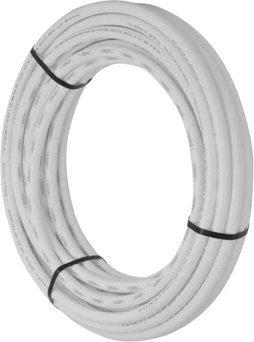 SharkBite - Tubo de agua flexible PEX-B blanco de 1/2 pulgada x 100 pies, para fontanería, U860W100