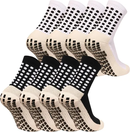 fjberrtsat Calcetines de fútbol para hombre, antideslizantes, atléticos, antideslizantes, antideslizantes, para baloncesto, deportes, calcetines