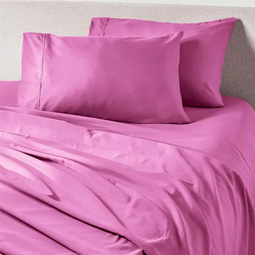 Miniatura 17 de PeachSkinSheets Juego de sábanas de berenjena, nivel de suavidad de 1500 hilos, sábanas refrescantes extra suaves para personas que duermen