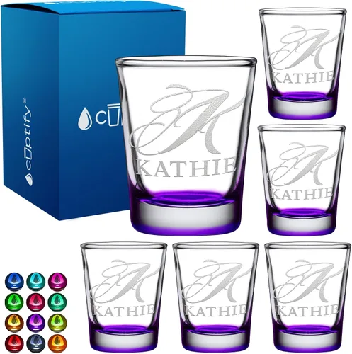 Miniatura 89 de Juego de 2 vasos de chupito personalizados para hombre, fondo azul, 2 onzas, grabados, regalo personalizado para cumpleaños, bodas, día del padre