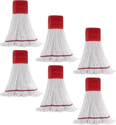 Miniatura 11 de Matthew - Trapeador de microfibra de limpieza resistente, repuesto de cabezal de trapeador húmedo, excelente absorción, capacidad de lavado premium