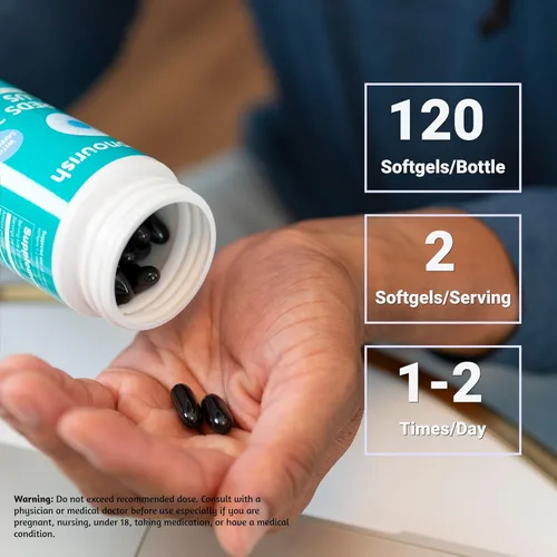 Miniatura 5 de UpNourish AREDS 2 Plus Suplemento vitamínico para ojos, fórmula libre de zinc AREDS 2 con luteína, zeaxantina, azafrán, astaxantina y DHA - 120