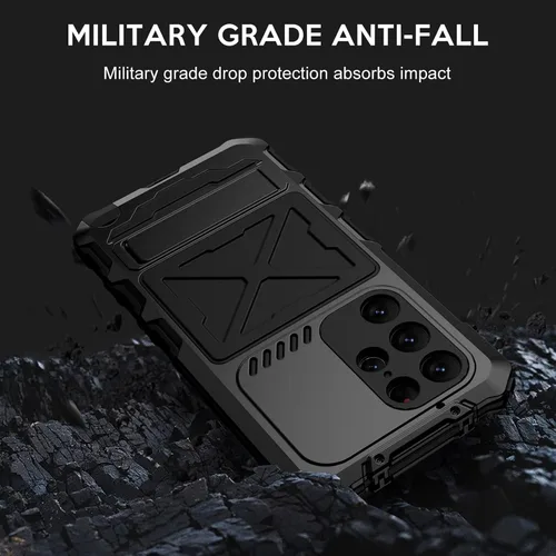 Miniatura 3 de Funda para Galaxy S23 Ultra, funda protectora de cuerpo completo de 360 grados para Samsung Galaxy S23 Ultra, protector de lente a prueba de golpes