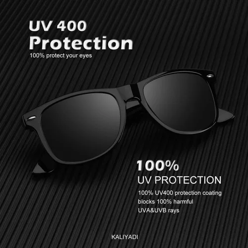 Miniatura 4 de KALIYADI - Lentes de sol polarizados unisex, acabado mate, lentes de espejo de color, bloqueo ultravioleta (paquete de 3unidades)