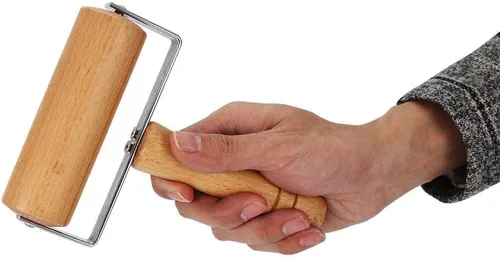 Miniatura 3 de Juego de rodillos para hornear masa de madera, utensilios de cocina para pastelería, tortilla, pizza, galletas y más (tipo 3)
