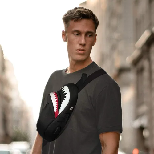 Miniatura 3 de Cangurera cruzada para hombres y mujeres, bolsa pequeña para el pecho, mochila bandolera, mochila impermeable, mochila de hombro, protección