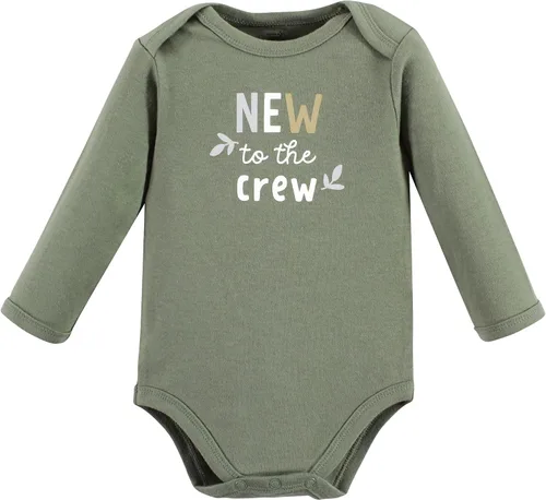 Miniatura 4 de Touched by Nature baby-girls Organic Cotton Long-sleeve Bodysuits