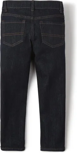 Miniatura 3 de The Children's Place Paquete de 4 jeans elásticos de pierna recta para niños