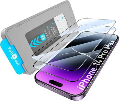 Miniatura 23 de KUZOOM Paquete de 2 protectores de pantalla HD para iPhone 17/16 Pro [6.3 pulgadas], alta definición claridad 9H+ vidrio templado, película