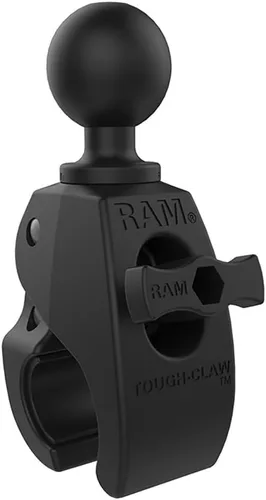 Miniatura 5 de RAM Mounts RAP-400U Base de Bola de Abrazadera Pequeña Tough-Claw con Bola Tamaño C de 1.5" para Rieles de 0.625" a 1.14" de Diámetro