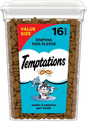 Miniatura 16 de Temptations Classic Premios Crujientes y Suaves para Gatos Sabor Atún Tentador, Envase de 30 oz