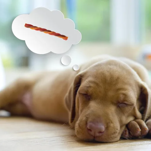 Miniatura 6 de Dreambone Triple Flavor Twisties, 25 unidades, masticables para perros sin cuero crudo hechos con carne de res real, cerdo y pollo, 7.05 onzas