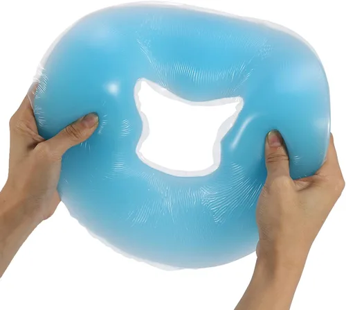 Miniatura 8 de Cojín facial de silicona, almohada de silicona de spa para mesa de masaje, cojín de gel suave para relajarse, almohadilla para salón de belleza