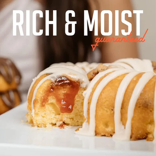 Miniatura 4 de Mo's Bundt Cakes - Pastel de feliz cumpleaños, pastel de guayaba fresco entregado a tu puerta - Regalo de cumpleaños para hombres, mujeres, papá