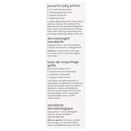 Miniatura 8 de Dermablend Insta-Grip Jelly Primer, maquillaje facial, pre-base facial sin silicona para piel seca, minimización de poros con duración de 24 horas
