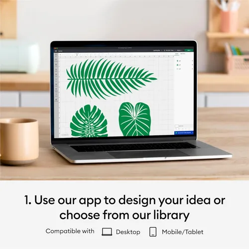 Miniatura 4 de Cricut Maker 3 y paquete de biblioteca de contenido digital - Incluye 30 imágenes en la aplicación Design Space - Máquina de corte inteligente, 2