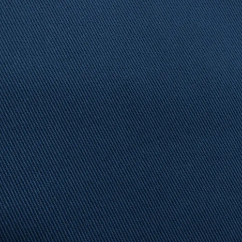 Miniatura 2 de Ultimate Textile Poly-Cotton Twill 60-Inch Round Tablecloth - Fits Tables Smaller Than 60-Inches in Diameter, Navy Blue