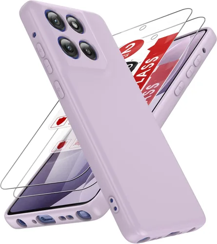 Miniatura 180 de LeYi Funda para Motorola Moto G Play 4G 2024: Funda para Moto G Play 4G 2024 con funda delgada y antiarañazos, silicona líquida a prueba de golpes