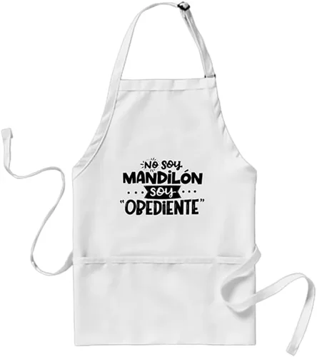 Miniatura 12 de No Soy Mandilon Soy Obediente Adult Apron I'm Not Mandilon I'm Obedient