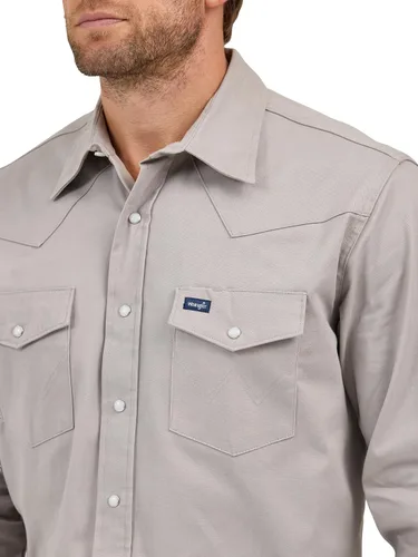 Miniatura 4 de Wrangler Camisa de trabajo premium de alto rendimiento y comodidad avanzada para hombre
