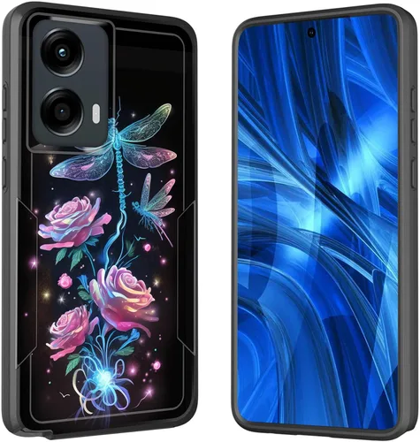 Miniatura 228 de Funda para Moto G 5G 2023, [probada en caídas de grado militar], resistente, resistente, resistente, a prueba de golpes, funda protectora