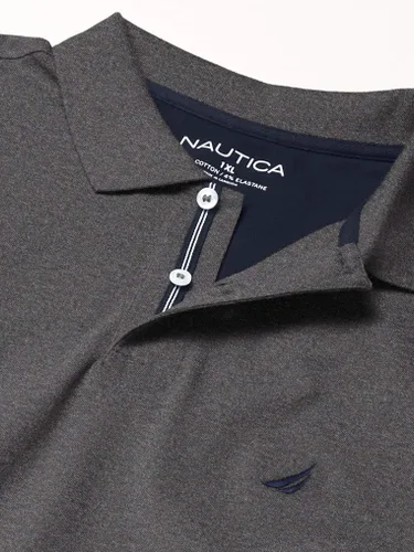 Miniatura 4 de Nautica Polo de piqué elástico para hombre grande y alto