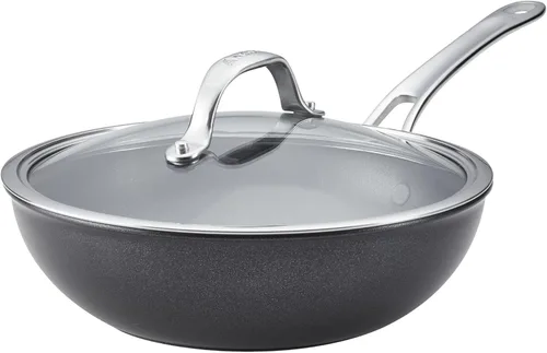 Miniatura 11 de Anolon X Hybrid - Juego de utensilios de cocina antiadherentes, ollas y sartenes, 10 piezas, color gris oscuro