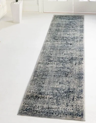 Miniatura 11 de Unique Loom Chateau Collection Alfombra de área - Jefferson (2' x 3' 1" Rectángulo, Azul Gris/Beige)
