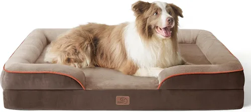 Miniatura 29 de Bedsure Cama ortopédica XL para perros extragrandes, cama lavable para perros y gatos, impermeable, cómodo sofá para perros con funda extraíble