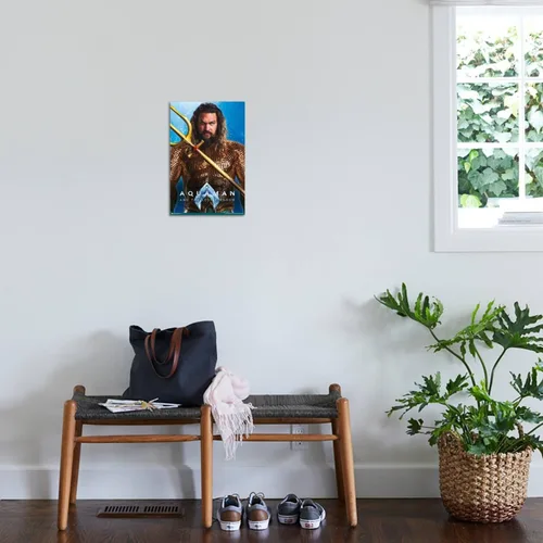 Miniatura 31 de Trends International DC Comics Movie Aquaman y el Reino Perdido - Póster de pared Aquaman de 22.4 pulgadas de largo x 14.7 pulgadas de ancho