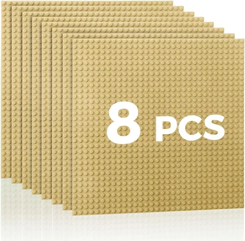 Miniatura 25 de Placas de construcción clásicas de 10 x 10 pulgadas, 100% compatibles con todas las principales marcas y mesas de actividades, plataformas creativas