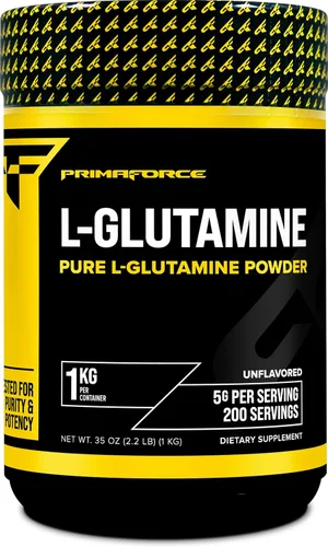 Miniatura 6 de Primaforce L-glutamina en polvo 17.64 oz (1.1 libras) sin sabor – polvo puro de L-glutamina, 0.17 oz por porción, sin OMG, sin gluten, 100 porciones