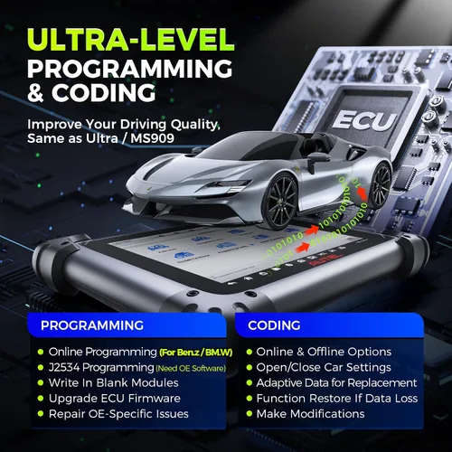 Miniatura 3 de Autel AutoLink AL301 OBDII / CAN lector de código accesible DTCs Eraser Car DIY herramienta de diagnóstico, Negro