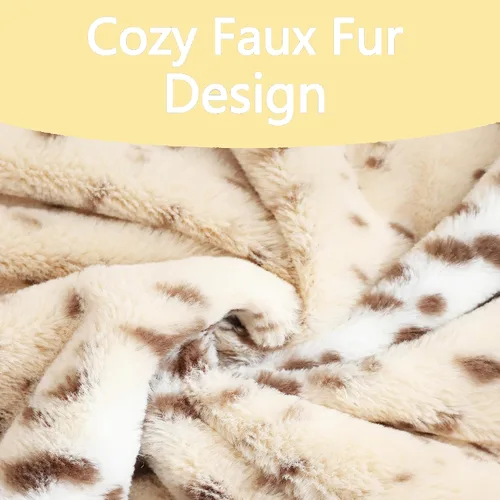 Miniatura 6 de Fundas de almohada esponjosas con estampado de leopardo de nieve y guepardo, fundas de cojín de piel de animal esponjosa, fundas de almohada