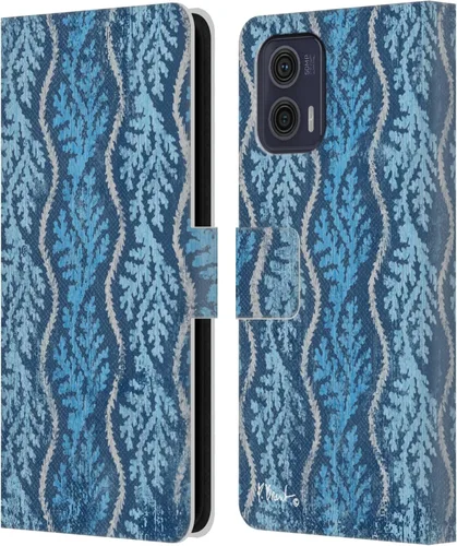 Miniatura 16 de Head Case Designs Officially Licensed Paul Brent Agate Mermaid Coastal Leather Book Wallet Case Cover Compatible with Motorola Moto G73 5G